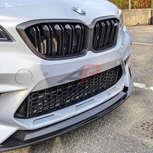 Load image into Gallery viewer, AP Design Dry Carbon Fibre Front Splitter for BMW M2 Competition (F87) 2018+ | Automotive Passion M2C Front Lip Spoiler | OEM Fit | Lightweight Dry Carbon Aero