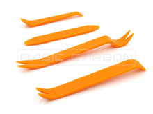 Load image into Gallery viewer, Basic Carbon Universal Trim Removal Tool Kit - Non-Scratch Plastic Pry Tools for Car Interior & Exterior Panels, Clips & Dashboard Removal, 4-Piece Set (BC99945)