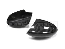 Load image into Gallery viewer, Basic Carbon Pre-Preg Dry Carbon Fibre/Fiber Mirror Covers/Caps for BMW E82 1M & E90/E92/E93 M3 – Autoclave-Cured High Gloss OEM Fit (Pair)