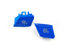 Load image into Gallery viewer, Basic Carbon BMW M1 & M2 Steering Wheel Button Kit (Red or Blue) – F-Series OEM-Style Replacement Fits F87 M2, F80 M3, F82/F83 M4, F10 M5, F06/F12/F13 M6, X5M, X6M