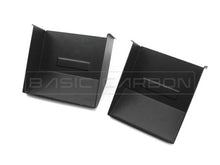 Load image into Gallery viewer, Basic Carbon BMW 1 Series E81 E82 E87 E88 N43 N47 Aluminium Front Kidney Grille Air Intake Scoop — Black Powder-Coated Cold Air/Ram Air Scoop, OEM Airbox Fit — Fits 116i 118i 118d 120i 120d 123d