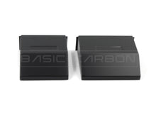 Load image into Gallery viewer, Basic Carbon BMW 1 Series E81 E82 E87 E88 N43 N47 Aluminium Front Kidney Grille Air Intake Scoop — Black Powder-Coated Cold Air/Ram Air Scoop, OEM Airbox Fit — Fits 116i 118i 118d 120i 120d 123d