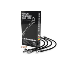 Load image into Gallery viewer, Goodridge SBW0799-6 BMW E12 Stainless Steel Braided Brake Hose Kit, 6-Line Front & Rear – Fits 5 Series Including M535i