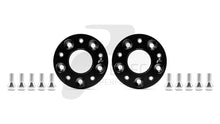 Load image into Gallery viewer, Perfco Performance Hubcentric Wheel Spacers for BMW 6 Series E63 (2004–2011) – 5x120, 72.5mm Centre Bore, Black Anodised Billet Alloy, Extended Bolts