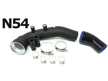 Load image into Gallery viewer, Burger Motorsports BMS BMW N54 Aluminium Charge Pipe w/ TiAL BOV Flange – E82/E88 135i, 1M, E90/E91/E92/E93 335i/335is, E60/E61 535i – Direct-Fit Upgrade
