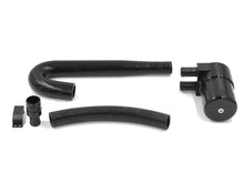 Load image into Gallery viewer, BMS Burger Motorsports N54 Oil Catch Can for BMW 135i, 1M, 335i (E82 E88 E90 E91 E92 E93) - Billet Black, Closed-Loop PCV, Stealth Under-Cowl, Plug & Play