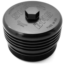 Load image into Gallery viewer, Burger Motorsports (BMS) Billet Aluminium Oil Filter Cap/Cover for BMW N20 N51 N52 N53 N54 N55 S55 11427525334