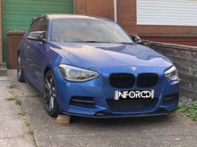 Load image into Gallery viewer, BMW 1 Series M135i Pre-Facelift Pre-LCI (F20/F21) Full Body Kit - Splitter, Side Skirts, Rear Spats, Rear Diffuser, Gloss Black Spoiler & Kidney Grilles, M Performance Style Mirror Covers - Direct Fit, No Paint, UK