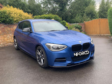 Load image into Gallery viewer, BMW 1 Series M135i Pre-Facelift Pre-LCI (F20/F21) Full Body Kit - Splitter, Side Skirts, Rear Spats, Rear Diffuser, Gloss Black Spoiler & Kidney Grilles, M Performance Style Mirror Covers - Direct Fit, No Paint, UK