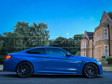 Load image into Gallery viewer, Basic Carbon Performance Style Dry Carbon Fibre Side Skirts / Extensions for BMW M3 M4 (F80 F82 F83) - Pre-Preg Carbon Aero - Fits 2014-2019 - BC99889