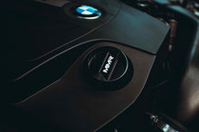 Load image into Gallery viewer, MMR Performance CNC Billet Oil Filler Cap for BMW B58 N54 N55 S54 S55 S63 - Gloss Black 6061 Aluminium Click-Lock - OEM Replacement (Rounded Style Cap, OE 11128655331)