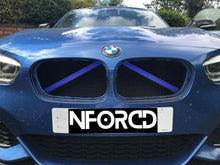 Load image into Gallery viewer, BMW F-Series V Bar Vinyl Covers - Front Kidney Grille V-Bar Sticker Overlays (F20 F21 F22 F23 F44 F45 F46 F30 F31 F32 F33 F34 F10 F11 F01 F02 F07) | Color Accent Decal Kit, Multiple Colors