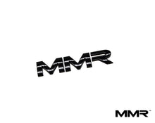 Load image into Gallery viewer, MMR Car Badge Emblem 100mm - OEM-Style Injection Moulded ABS, 3M Self-Adhesive Stick-On - Bright Chrome or Gloss Black - Grille/Boot/Interior Logo (MMR35-1501/1502)