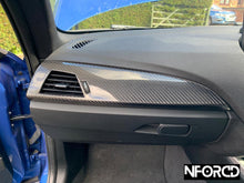 Load image into Gallery viewer, BMW 1 Series F20 F21 & 2 Series F22 Real Gloss Carbon Fibre (Carbon Fiber) Interior Trim Overlay Kit – Door Handle, Dash, Centre & Aircon Covers – Fits M135i M140i M235i M240i (2-Door/4-Door)