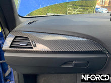Load image into Gallery viewer, BMW 1 Series F20 F21 & 2 Series F22 Real Gloss Carbon Fibre (Carbon Fiber) Interior Trim Overlay Kit – Door Handle, Dash, Centre & Aircon Covers – Fits M135i M140i M235i M240i (2-Door/4-Door)