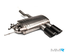 Load image into Gallery viewer, MMR Performance Valved Exhaust for Mini F56/F55/F54 Cooper S & JCW (2013-2019) | 2.75in High-Flow Cat-Back + 3in 300-Cell Sports Cat Downpipe | Remote Valve Control, Carbon Fibre Tips | B48 | Turbo-Back Option