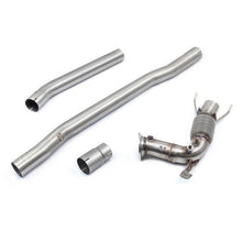 Load image into Gallery viewer, Cobra Sport Front Downpipe for BMW 1 Series F40 M135i xDrive (M135ix) 2019+ — Sports Cat or De-Cat, Resonated or Non-Resonated — 3 Inch (76.2mm) T304 Stainless — Connects to Cobra GPF-Back or Cat-Back Performance Exhaust