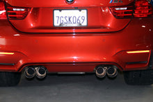 Load image into Gallery viewer, Dinan Free Flow 304 Stainless Steel Valved Axle-Back Exhaust with Quad 3.5 in Black Ceramic Tips for BMW M3/M4 (F80 F82 F83)