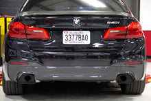 Load image into Gallery viewer, Dinan Free Flow Performance Axle-Back Exhaust | BMW 5 Series G30 540i (B58) | 304 Stainless Steel | Dual Black Ceramic Tips | Helmholtz Drone Reduction | Non-Valved | Bolt-On