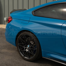 Load image into Gallery viewer, Basic Carbon Performance Style Dry Carbon Fibre Side Skirts / Extensions for BMW M3 M4 (F80 F82 F83) - Pre-Preg Carbon Aero - Fits 2014-2019 - BC99889