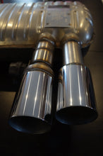 Load image into Gallery viewer, Genuine OEM BMW Performance Exhaust Rear Silencer/Muffler Back Box for 3 Series E92 E93 330i (N52 N53) - Stainless Steel Twin 80mm Tips - PN 18102208791