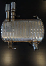 Load image into Gallery viewer, Genuine OEM BMW Performance Exhaust Rear Silencer/Muffler Back Box for 3 Series E92 E93 330i (N52 N53) - Stainless Steel Twin 80mm Tips - PN 18102208791