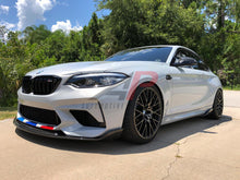 Load image into Gallery viewer, AP Design Dry Carbon Fibre Front Splitter for BMW M2 Competition (F87) 2018+ | Automotive Passion M2C Front Lip Spoiler | OEM Fit | Lightweight Dry Carbon Aero