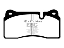 Load image into Gallery viewer, EBC Brakes Orangestuff Race Rear Brake Pads for Brembo Calipers (DP91127) - Audi R8 42/4S, BMW F87 M2 Competition, Lamborghini Gallardo LP560-4, Murcielago LP640, Diablo - Track/Competition Use