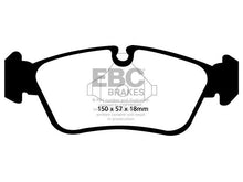 Load image into Gallery viewer, EBC Greenstuff 2000 Front Brake Pads & Plain Discs Kit for BMW 1 Series E81 E87 & 3 Series E90 E91 (TRW Caliper) – Sport Performance OE Replacement | Fits 118i 316i 318i 320i | PD01KF178 (DP21587 + D1356)