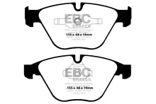 Load image into Gallery viewer, EBC Yellowstuff 4000 Front Sport Brake Pads & Premium Riveted Brake Discs Kit for BMW Z4 E89 35i (348mm) ATE Caliper - DP42006R D1512 PD03KF261 2009-2016