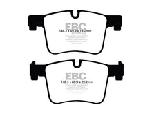 Load image into Gallery viewer, EBC Greenstuff 2000 Front Brake Pads & USR Slotted Front Discs Kit for BMW F20 F21 F22 F23 F30 F31 F32 F33 F34 F36 (ATE Caliper) - 312mm | Fits 125i 228i 320i 328i 330i 420i 428i 430i | DP22105 + USR1663