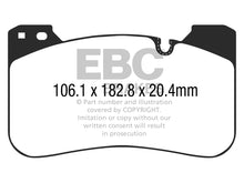 Load image into Gallery viewer, EBC Redstuff Front Brake Pads for BMW F90 M5 (Brembo Caliper) – Ceramic Low Dust Fast Road Performance, ECE R90 Approved – DP32331C