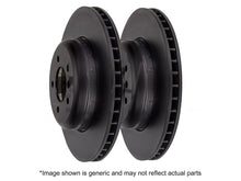 Load image into Gallery viewer, EBC Brakes Premium OE Replacement Rear Brake Discs for BMW F20 F21 F22 F23 F30 F31 F32 F36 (Brembo Rear Caliper) - Lightweight 2-Piece Riveted Plain 345x24mm - Fits M140i M240i 320i 325i 420i - D2067R