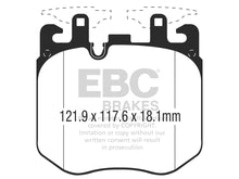 Load image into Gallery viewer, EBC Redstuff Sport Front Brake Pads for BMW G20 G21 G30 G31 G32 G11 G12 (Brembo Caliper, 395x36mm) - Low Dust Ceramic, Fast Road - Fits 330i 330e M340i/x, 530i 540i M550i/x, 630i 640i GT, 740i 745e 750i/x - DP32304C