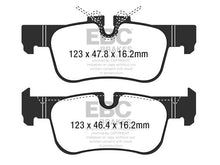 Load image into Gallery viewer, EBC Greenstuff 2000 Series Rear Brake Pads for BMW & MINI (ATE Rear Caliper Only) DP22235 - Fits BMW F40 118i, F45/F46 2 Series, F44, BMW i3; MINI F54 Clubman, F60 Countryman - Fast Road Low Dust
