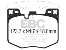 Load image into Gallery viewer, EBC Greenstuff 2000 Series Front Brake Pads DP22302 (Brembo Caliper Only) for BMW G20/G21 3 Series inc M340i, G30/G31 5 Series inc M550i, G29 Z4 M40i, G11/G12 7 Series, G14-G16 8 Series, G32 6 Series, Toyota GR Supra 3.0