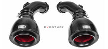 Load image into Gallery viewer, Eventuri BMW F10 M5 (2011–2016, S63) Carbon Fibre (Carbon Fiber) Cold Air Intake System – Performance Induction Kit with Carbon Scoops