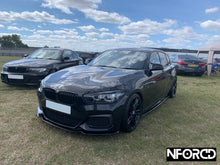 Load image into Gallery viewer, BMW 1 Series F20 F21 Side Skirts (LCI Facelift 2015-2019) - Gloss Black ABS Side Skirt Extensions | OEM Fit | M135i M140i Compatible | UK Made