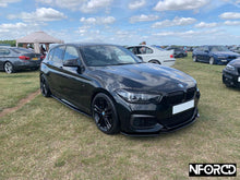 Load image into Gallery viewer, BMW 1 Series F20 F21 Side Skirts (LCI Facelift 2015-2019) - Gloss Black ABS Side Skirt Extensions | OEM Fit | M135i M140i Compatible | UK Made