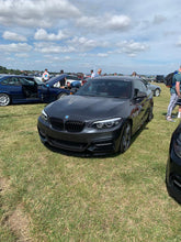 Load image into Gallery viewer, BMW F22 2 Series Front Splitter & Side Skirts (M235i/M240i Coupe) - Gloss Black ABS Front Lip + Side Skirt Extensions - M Performance Style OEM+ Body/Aero Kit - Hardware Included - UK Made