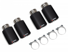 Load image into Gallery viewer, Scorpion Exhausts Ascari Carbon Fibre 90mm Quad Exhaust Tips/Tailpipes x4 for BMW M3 (F80) 2014–2018 Non-GPF – Fits Scorpion Cat-Back Only