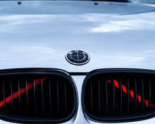 Load image into Gallery viewer, Full Gloss Black Carbon effect Badge Emblem Over lays BMW