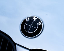 Load image into Gallery viewer, Full Gloss Black Carbon effect Badge Emblem Over lays BMW