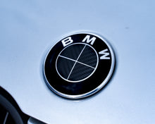 Load image into Gallery viewer, Full Gloss Black Carbon effect Badge Emblem Over lays BMW