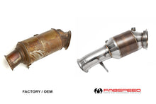 Load image into Gallery viewer, Fabspeed BMW N55 200 Cell HJS Sport Cat Downpipe – Fits F87 M2, F22/F23 M235i, F30/F31 335i (07/2013+), F32/F33 435i – High-Flow, Bolt-On, No CEL