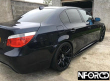 Load image into Gallery viewer, BMW 5 Series E60 Saloon/E61 Touring M Sport Aero Body Kit by KSB – Front Splitter/Lip, Side Skirts & Rear Piece, Gloss Black ABS, UK-Made