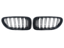 Load image into Gallery viewer, Genuine BMW M Performance Gloss Black Kidney Grilles for BMW M6 F06 F12 F13 LCI - Front Double Slat OEM Grille Set (Pair)