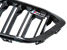 Load image into Gallery viewer, Genuine OEM BMW M Performance Carbon Fibre Front Kidney Grilles for F87 M2 LCI & M2 Competition (S55) - Pair | 51712453944