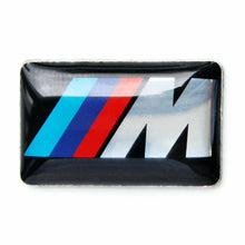 Load image into Gallery viewer, Genuine BMW M Sport Wheel Emblem Badge - OEM M Logo 36112228660 for E90 F20 F30 G20 | Fits 1 2 3 4 5 6 7 8 Series, X1 X2 X3 X4 X5 X6 X7, Z4 (incl. 320i 530i 730Li M5)