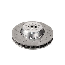Load image into Gallery viewer, Genuine BMW Rear Brake Disc 370x24mm for X3 M F97 & X4 M F98 (2017-2019) - OEM Ventilated Drilled Rotor, Rear Axle - Parts 34118054827 (Left) / 34118054828 (Right) - Sold Individually